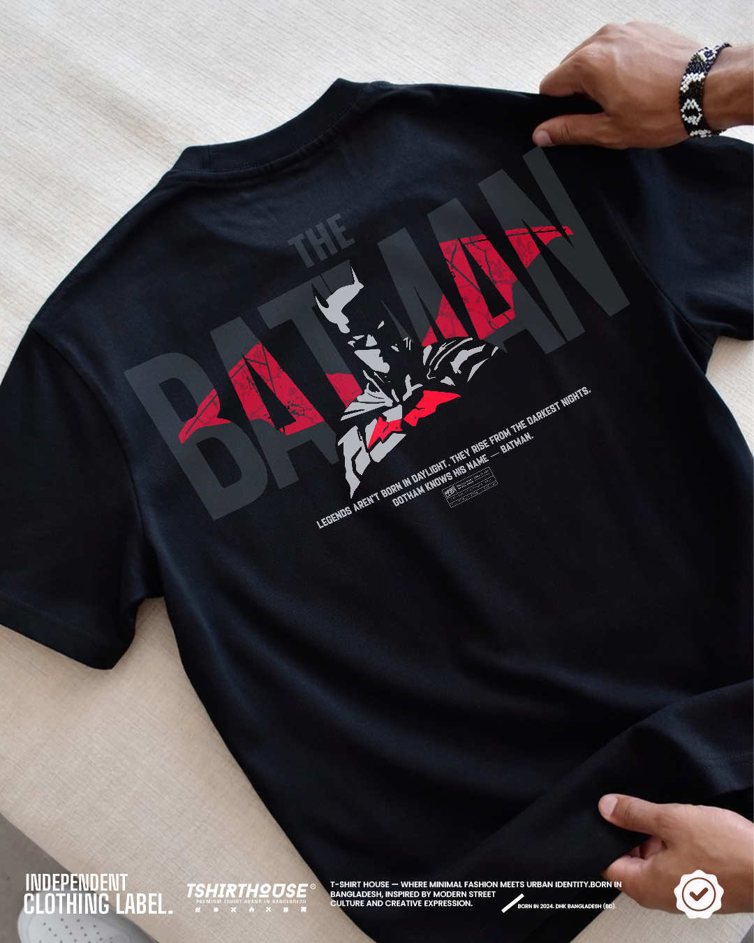BATMAN | REGULAR FIT & SLEEVE ROLL - Image 3